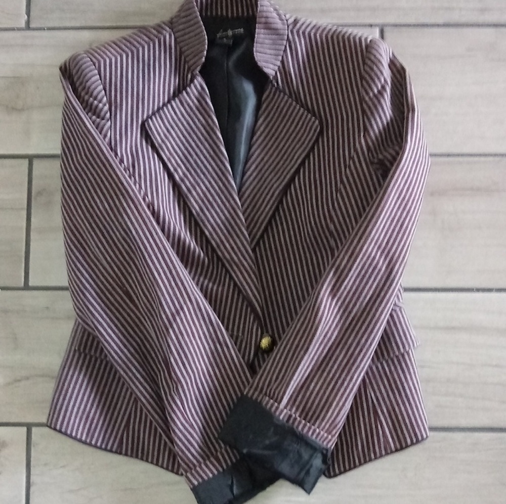 Striped Blazer Women